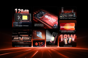 Oukitel WP56,CPU:Dimensity 7050 120Hz 6.78-inch,12GB RAM,512GB ROM