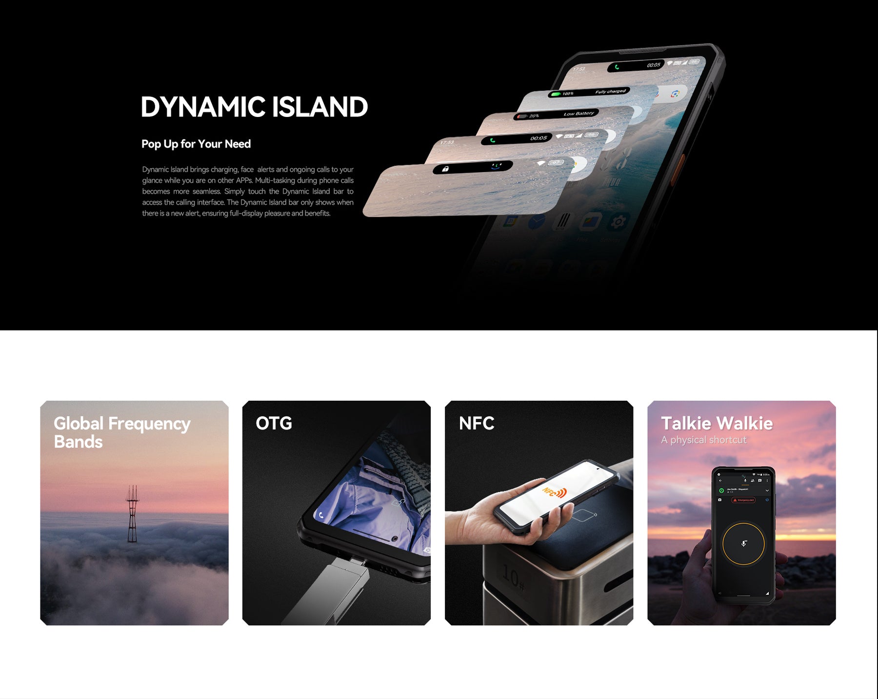 IIIF150 B3 PRO CPU: MT6877TT 120Hz 6,6 polegadas, 4G tela secundária de 1,09 polegadas 16+512G bateria de 10800mAh