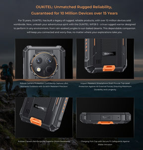 OUKITEL WP28S, CPU T606 120Hz 6.52 inches, 4GB RAM, 128GB ROM