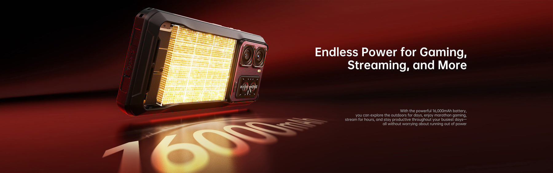 OUKITEL WP300,CPU:Dimensity 7050 120Hz 6.8 inch,45W Fast Charging,12GB RAM,512GB ROM