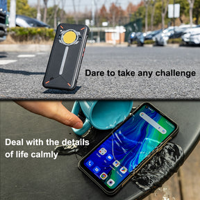 Unihertz-1 TICK TOCK Golden Eye(with light) Tela principal de 6,53 polegadas/tela secundária de 1,3 polegadas [banda de frequência global 5G] 8 GB de RAM 256 GB de ROM