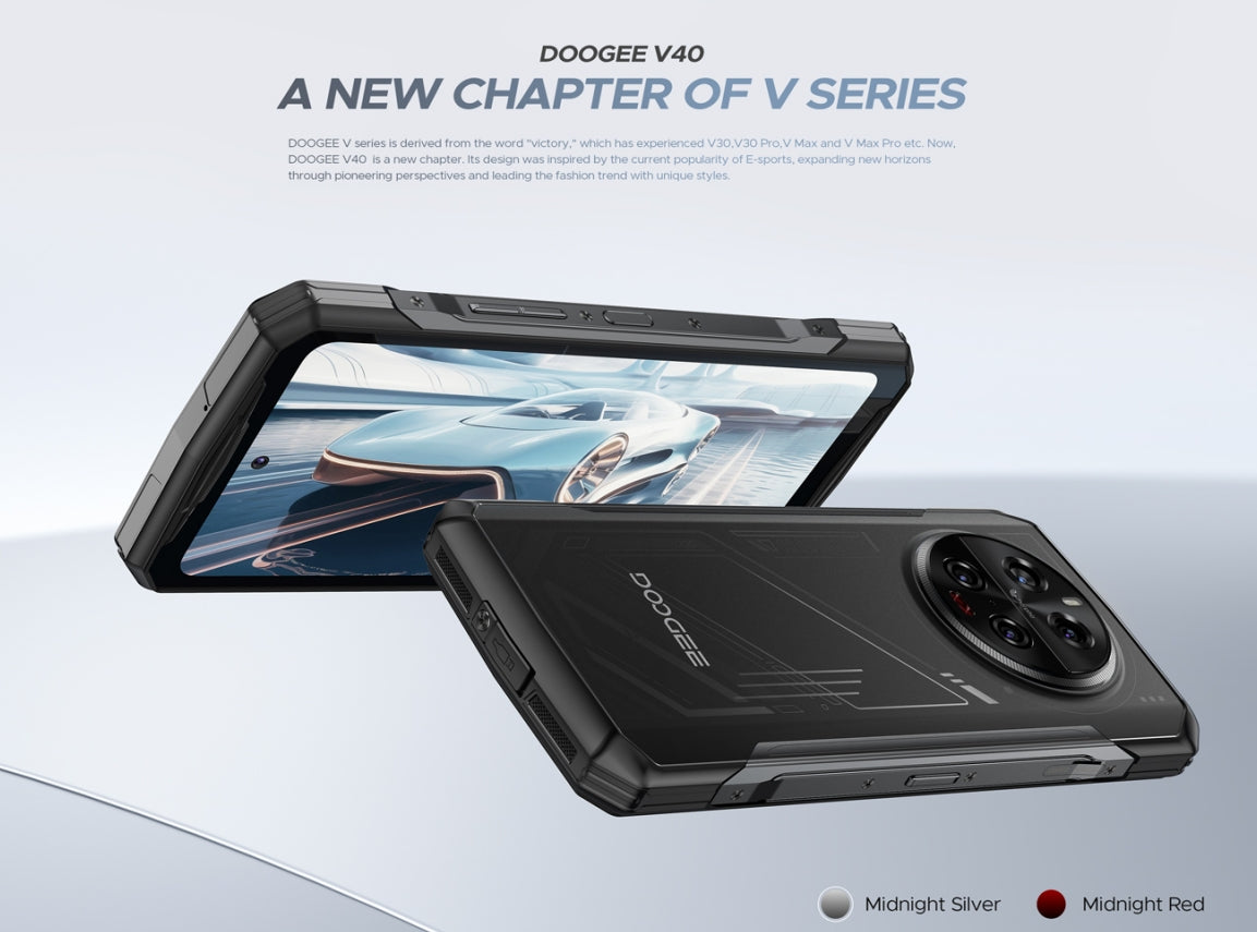 DOOGEE V40 CPU Dimensião 73006 120Hz 6,78 polegadas 5G smartphone rougado para aqueles que puderam jogar V40 12GB RAM 512GB ROM