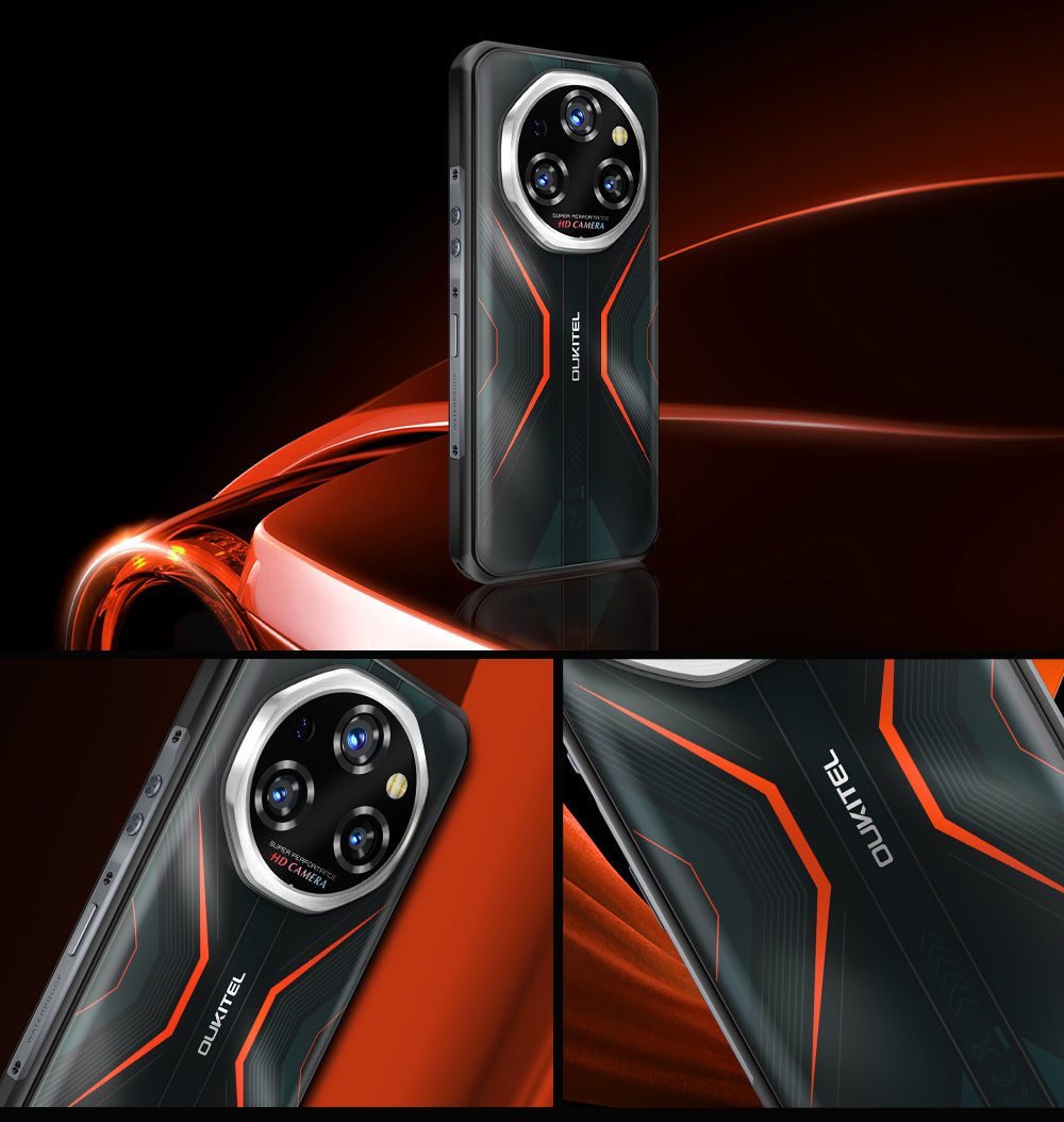 OUKITEL WP55,CPU:Dimensity 7025  120Hz  6.6-inch,12GB RAM,256GB ROM