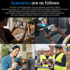 8849 Tank Pad-E CPU: MT6789 (G99) 120Hz 11 polegadas 12GB RAM 512GB ROM