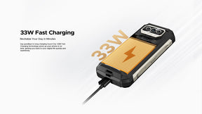 DOOGE V Max S, CPU: tamanho 7050 120Hz 6,6 polegadas, 22000mAh bateria de grande capacidade,8GB RAM, 256GB ROM