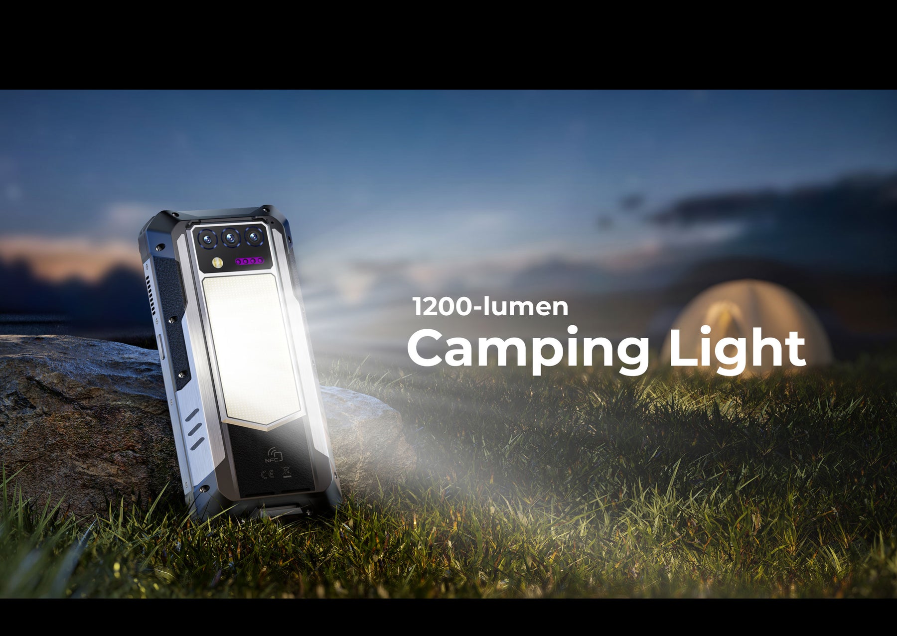 OUKITEL WP100 Distance Measuring Editionk,CPU:Dimensity 7300 120Hz 6.8inch,33000MAH Battery,12GB RAM,512GB ROM