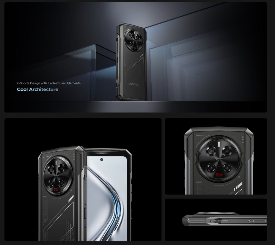 DOOGEE V40 CPU Dimensião 73006 120Hz 6,78 polegadas 5G smartphone rougado para aqueles que puderam jogar V40 12GB RAM 512GB ROM