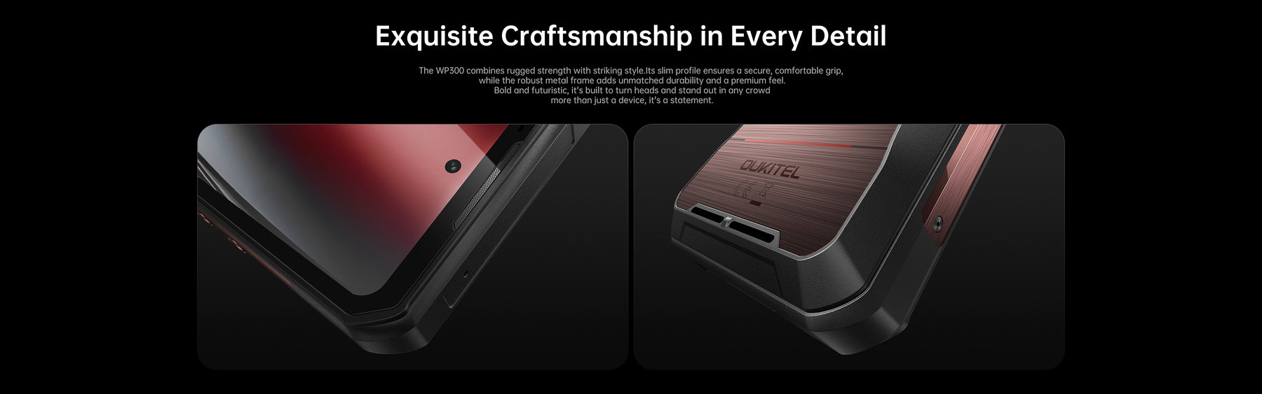 OUKITEL WP300,CPU:Dimensity 7050 120Hz 6.8 inch,45W Fast Charging,12GB RAM,512GB ROM