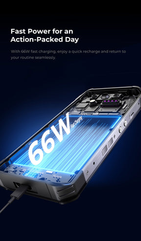 OUKITEL WP100 TITAN,CPU:Dimensity 7300 120Hz 6.8-inch screen,33000mAh Battery,16GB RAM,512GB ROM