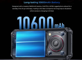 OUKITEL WP36, CPU MTK8788 120Hz 6.52 Inches,8GB RAM, 128GB ROM