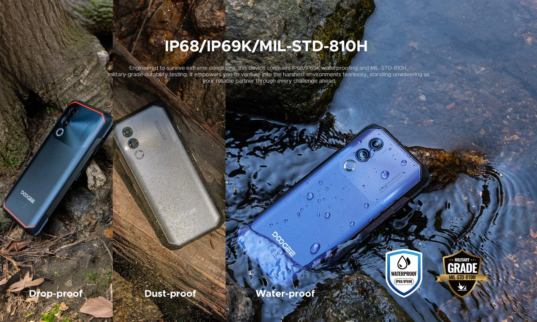 DOOGEE Blade20, CPU: T7200 120Hz de 6,6 polegadas,4GB RAM, 128GB ROM