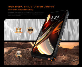 OUKITEL WP53PRO,CPU:Unisoc T615 120Hz 6.52inch,8GB RAM,256GB ROM