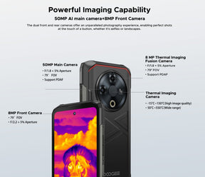 DOOGEE Fire 6,CPU Unisoc T606 120Hz 6.56inch,4G Rugged smartphone 6GB RAM,256GB ROM