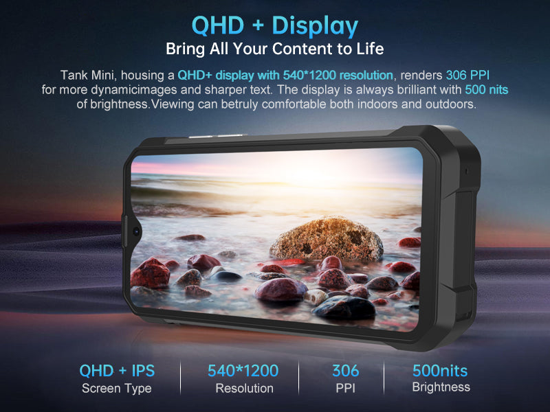 8849 TANK MINI sem tela de 4,3 polegadas 8+256G mini três provas smartphone