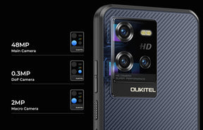 OUKITEL WP50, CPU Dimensity 6100+120Hz 6.6-inch,4GB RAM, 256GB ROM