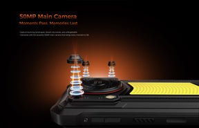 OUKITEL WP53PRO,CPU:Unisoc T615 120Hz 6.52inch,8GB RAM,256GB ROM