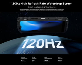 DOOGEE S118,Helio G99 120Hz 6,58inch,10800mAh Bateria, 8GB RAM,512GB ROM