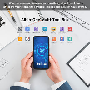 Unihertz Jelly Max 5,05 polegadas [banda de frequência global 5G] 12+256G 4000mAh 4G smartphone, 12GB RAM 256GB ROM