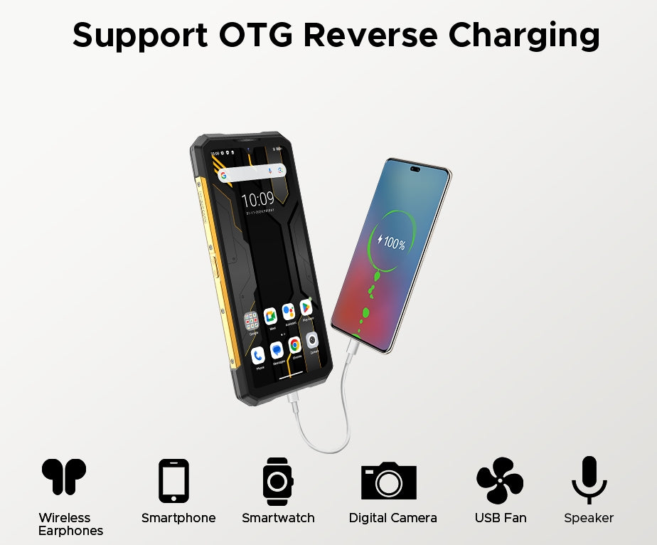 DOOGEE S200X,CPU:Dimensão 7050 120Hz 6,72 polegadas,10100mAh Grande Bateria,12GB RAM,512GB ROM