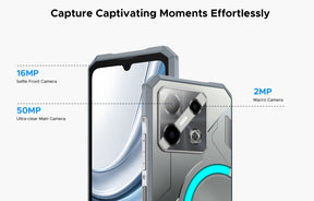 DOOGEE Blade GT Play,CPU: Tamanho 7025 120Hz 6,72 polegadas [banda de frequência global 5G] NFC smartphone,8GB RAM,256GB ROM