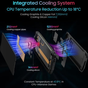 Blackview BV9300 PRO, CPU G99 120Hz 6,7 polegadas, 12GB RAM, 256GB ROM