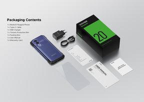 DOOGEE Blade20, CPU: T7200 120Hz de 6,6 polegadas,4GB RAM, 128GB ROM