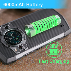 Unihertz-1 TICK TOCK-S(with screen) 6,53 polegadas 5G Tela principal de 6,53 polegadas/tela secundária de 1,3 polegadas 8 GB de RAM 256 GB de ROM