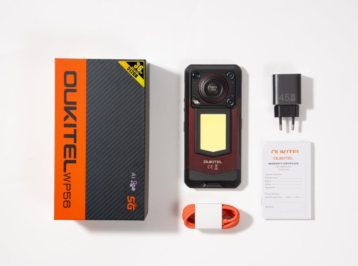 Oukitel WP56,CPU:Dimensity 7050 120Hz 6.78-inch,12GB RAM,512GB ROM