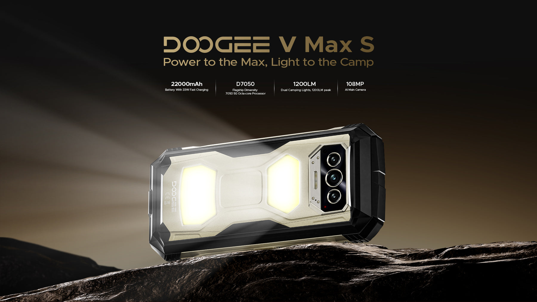 DOOGE V Max S, CPU: tamanho 7050 120Hz 6,6 polegadas, 22000mAh bateria de grande capacidade,8GB RAM, 256GB ROM