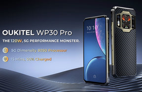 OUKITEL WP30 PRO, CPU Dimensity 8050 120Hz 6.78 Inches,12GB RAM, 512GB ROM