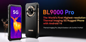 Blackview BL9000 PRO, CPU Dimension 8020 120Hz 6,78 Inches, 12GB RAM, 512GB ROM