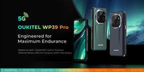 OUKITEL WP39 pro,CPU:Dimensity 6300 120Hz 6.6-inch,12GB RAM,512GB ROM