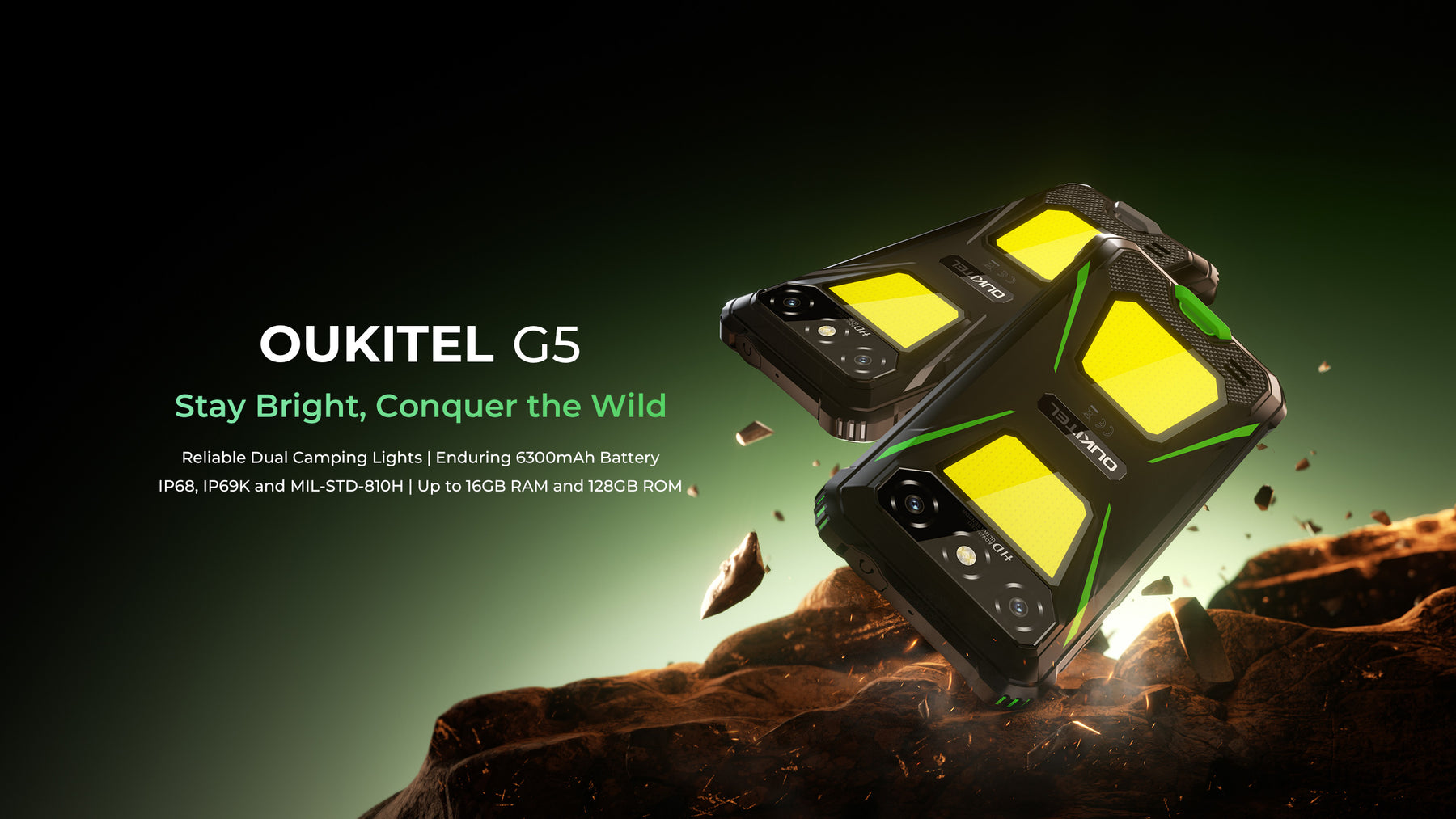 OUKITEL G5,CPU:Unisoc T310 120Hz 6-inch,4GB RAM,128GB ROM