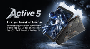 Blackview Active 5, CPU: T615 90Hz 8,68 polegadas, Android 15,8GB RAM 128GB ROM