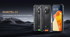 OUKITEL G1, CPU T606 120Hz 6.52 inches, 6GB RAM, 256GB ROM