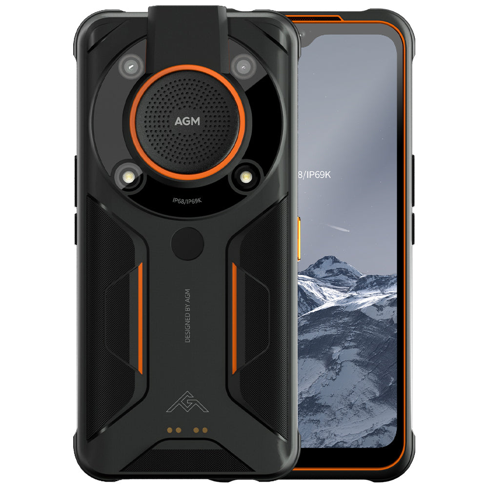 AGM Glory SE • 8GB RAM • 256GB • Bateria 6.200mAh • Câmera Tripla 48MP