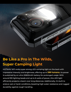 HOTWAV W11 CPU:MT8788 120Hz 6,6 polegadas 6GB RAM 256GB ROM