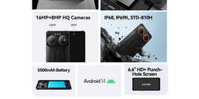 IIIF150 AIR 3S CPU:T606 120Hz 6,6 polegadas 4GB RAM 128GB ROM