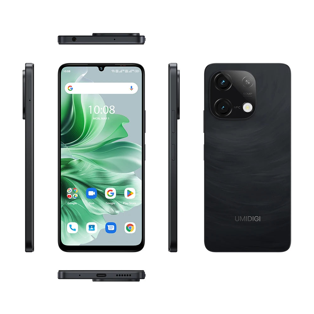 Umidigi G9C • 12GB RAM • 128GB • Bateria 5.000mAh • Câmera 50MP