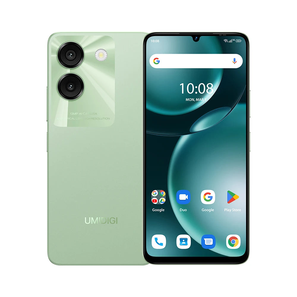 Umidigi G9A • 8GB RAM • 64GB • Bateria 5.000mAh • Câmera 15MP